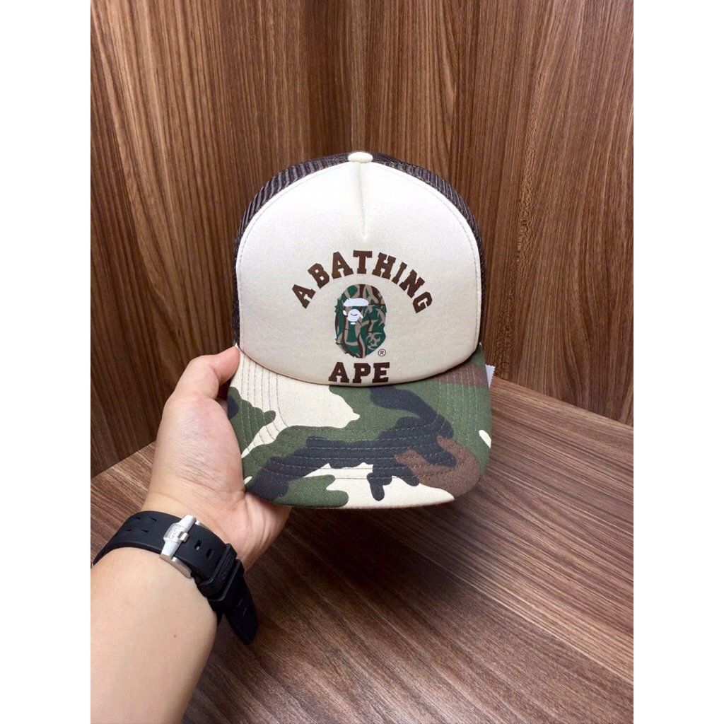 [HOT MODEL] หมวกเบสบอลลายทาง ABT พร้อมตาข่ายระบายอากาศน้ําหนักเบา ผ้าคอตตอนโฟมเนื้อนุ่ม