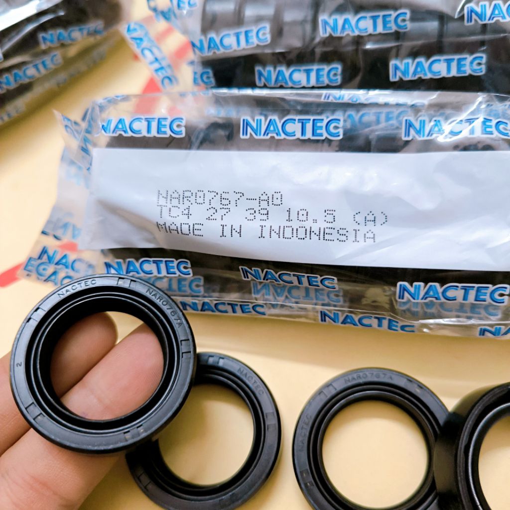 ซีลโช้คหน้า 27*39*10.5 Viva, Win, Nactec Indonesia Electric Scooter
