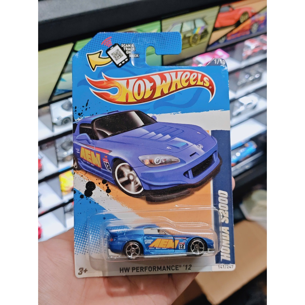 Hot Wheels HW Performance 12 Honda S2000 รถโมเดล (สีน้ําเงิน)