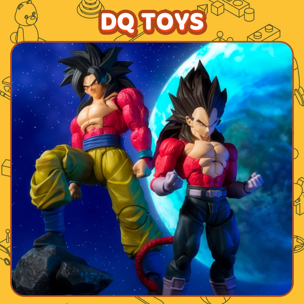 GOKU DRAGON BALL SHF SUPER GOKU SONGOKU GGETA SUPER SAIYAN GOD JOINT MODEL ผมสีบลอนด์ SHF อินฟินิตี้