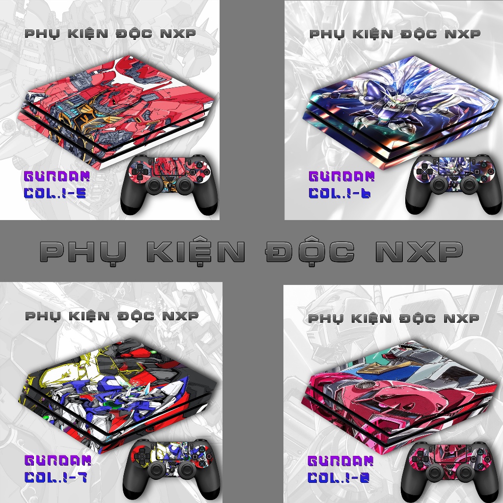 [PS4-GUNDAM] รุ่น 5-6-7-7-8 สําหรับ PS4 Fat, Slim, Pro