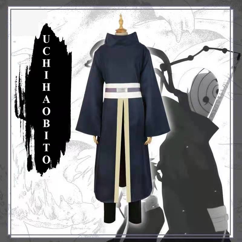 (Ho Chi Minh City) Obito Uchiha Naruto Obito ชุดคอสเพลย์/ Obito Uchiha Halloween Costume จําหน่ายพร้