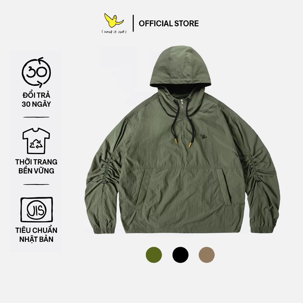 Anorak Wii Polyamide Jacket "Deep" - isNt