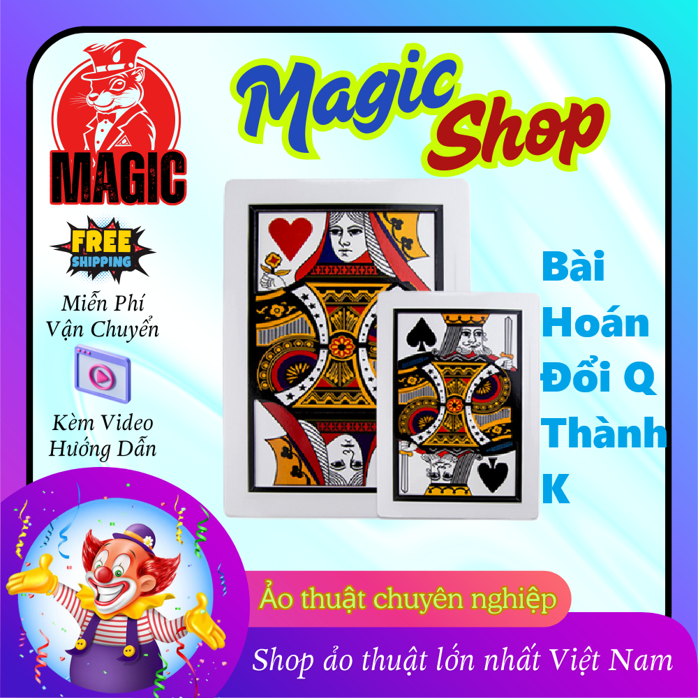 Magic Queen to King Card Change Q to K – Magic Queen to King Card Change