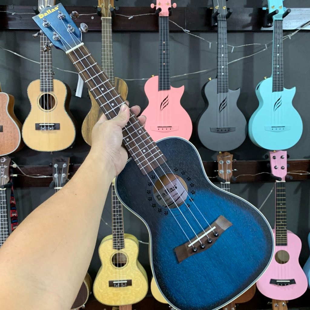 23INCH DALLAS OMBRE BLUE UKULELE CONCERT