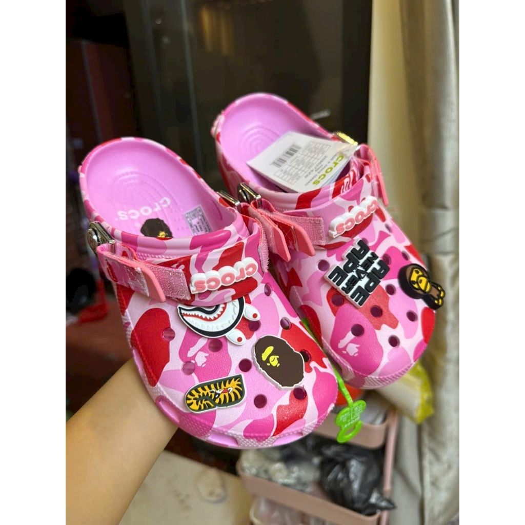 Crocs Classic Clog BAPE x STAPLE – Pink Camo Limited Edition