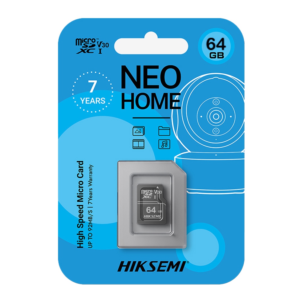 HIKVISION/ HIKSEMI MIRCO SD MEMORY CARD 32G/ 64G/ 128GB - การ์ดหน่วยความจํา รหัส HS-TF-C1(STD) / 32G