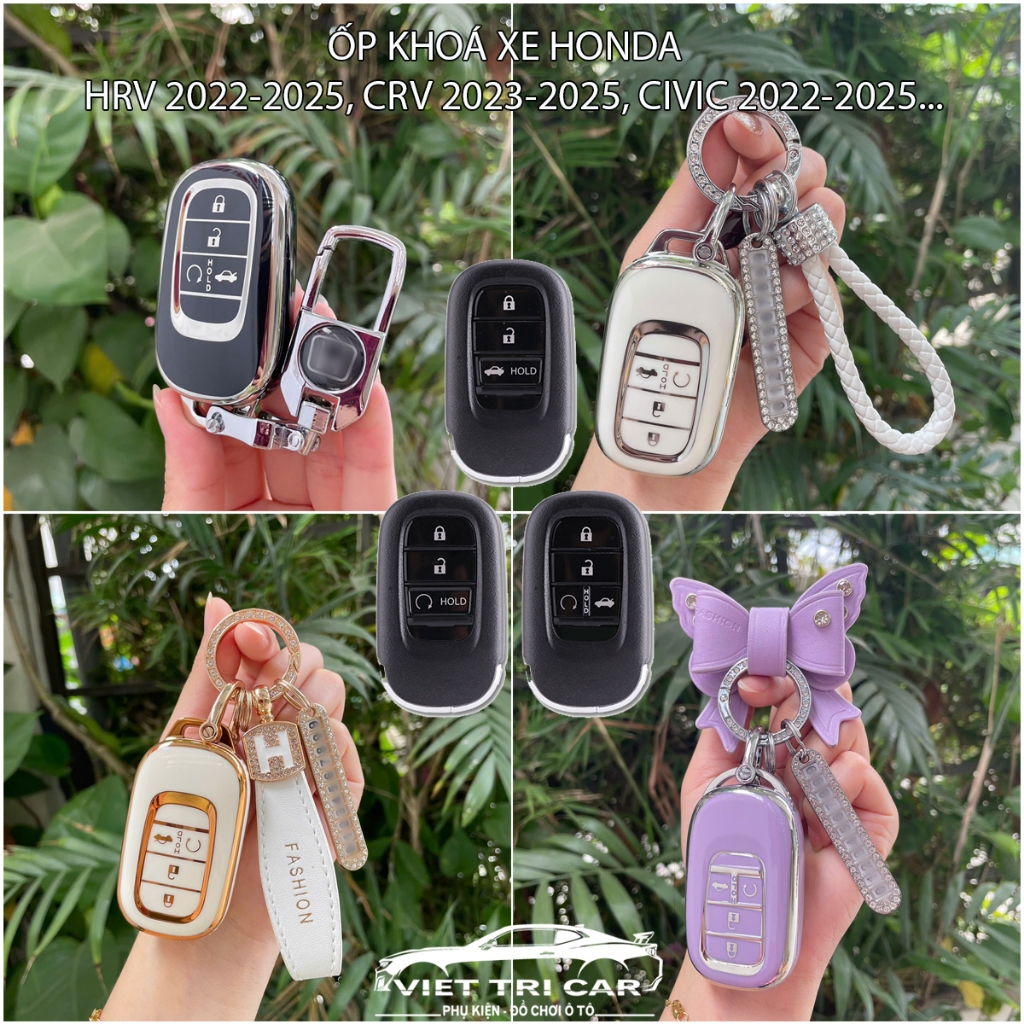 เคสกุญแจสําหรับ HONDA HRV 2022-2025, CRV 2023-2025, CIVIC 2022-2025...วัสดุคุณภาพสูง