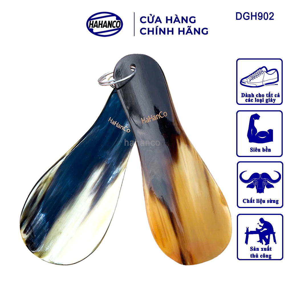 COMBO 2 ชิ้น HAHANCO Horn Heel Picks Compact/Make พวงกุญแจหรือกระเป๋า - DGH902