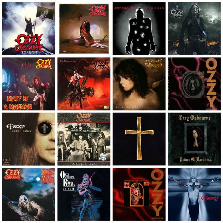 Ozzy Osbourne ‎RIP – cd discography อัลบั้มซีดีต้นฉบับ