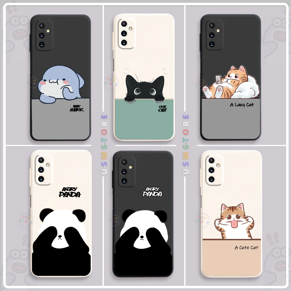 เคส Samsung M52-5G ยืดหยุ่น TPU น่ารัก