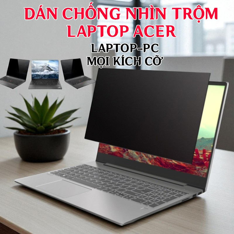 ฝาครอบหน้าจอป้องกันการแอบ Acer สําหรับ Aspire, Predator Gaming, Nitro, Swift Go 14 15.6 นิ้ว
