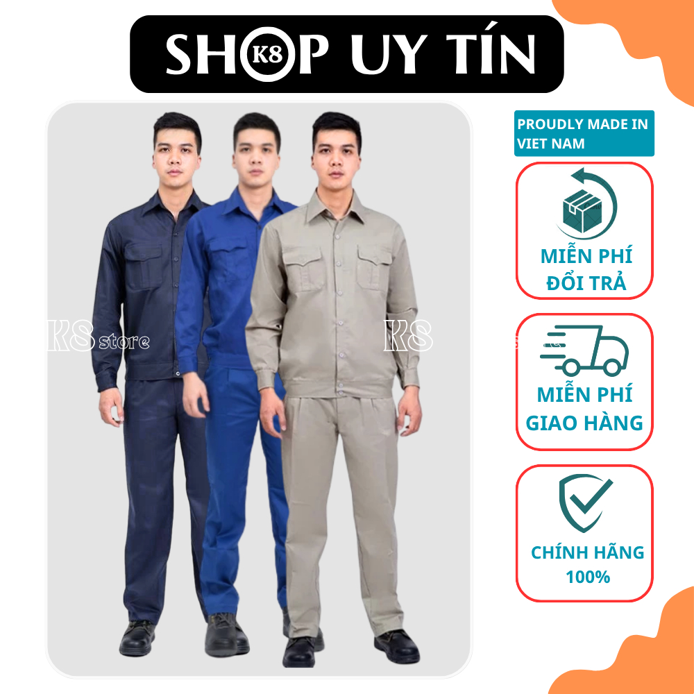 ชุดป้องกันงานของแท้ K8 รหัส K88 Cool Blue Joint Venture ผ้าสีกากี