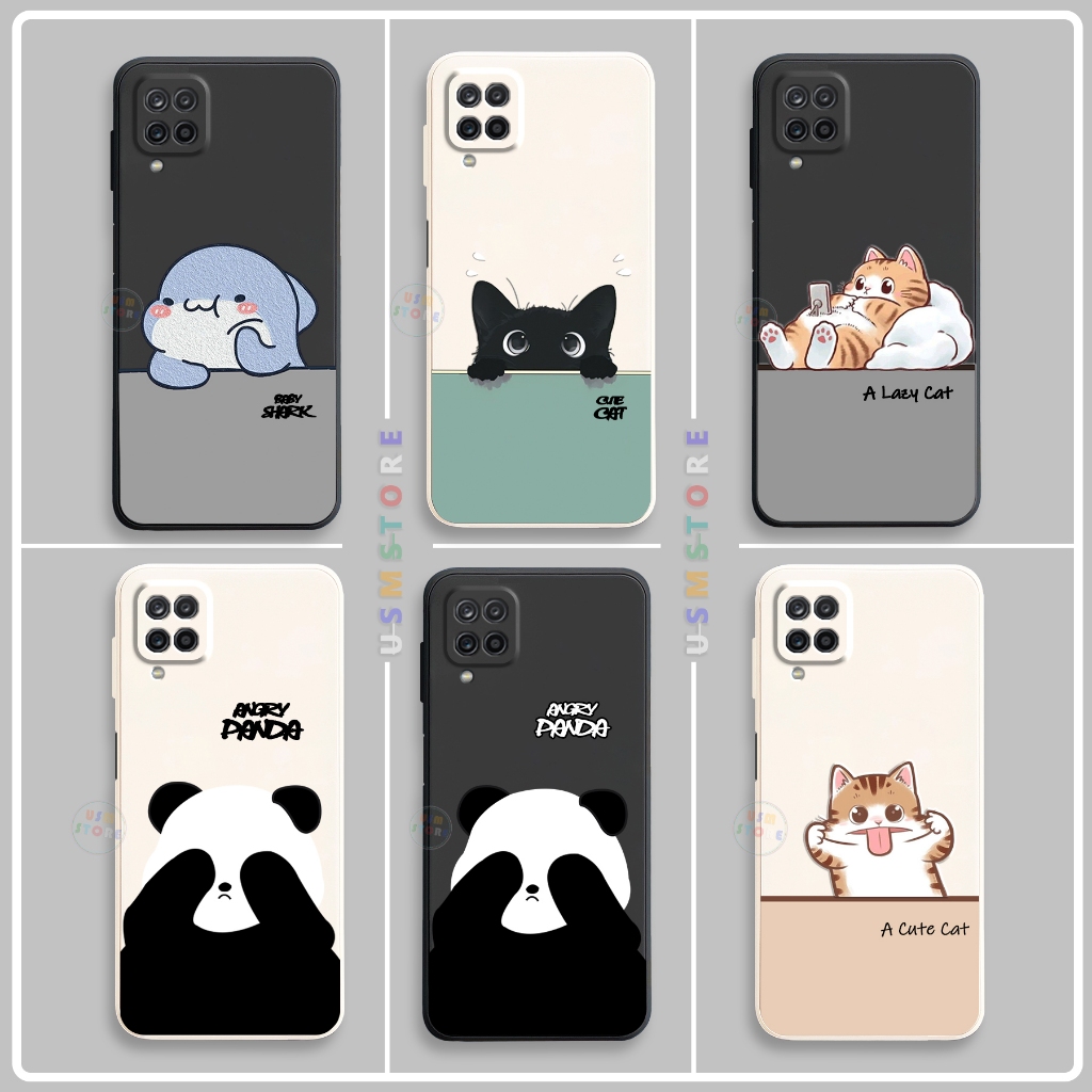 เคส Samsung A12 / A125 / M12 / A22 / M22 / M32 / M33 /M53 ยืดหยุ่น TPU, Artistic