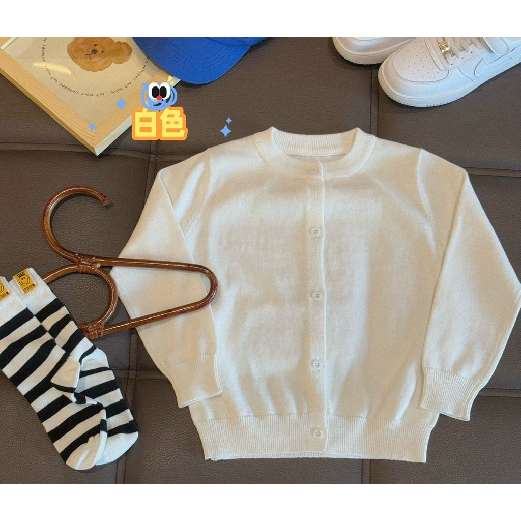 WHITE WOOL CADIGAN / สินค้า