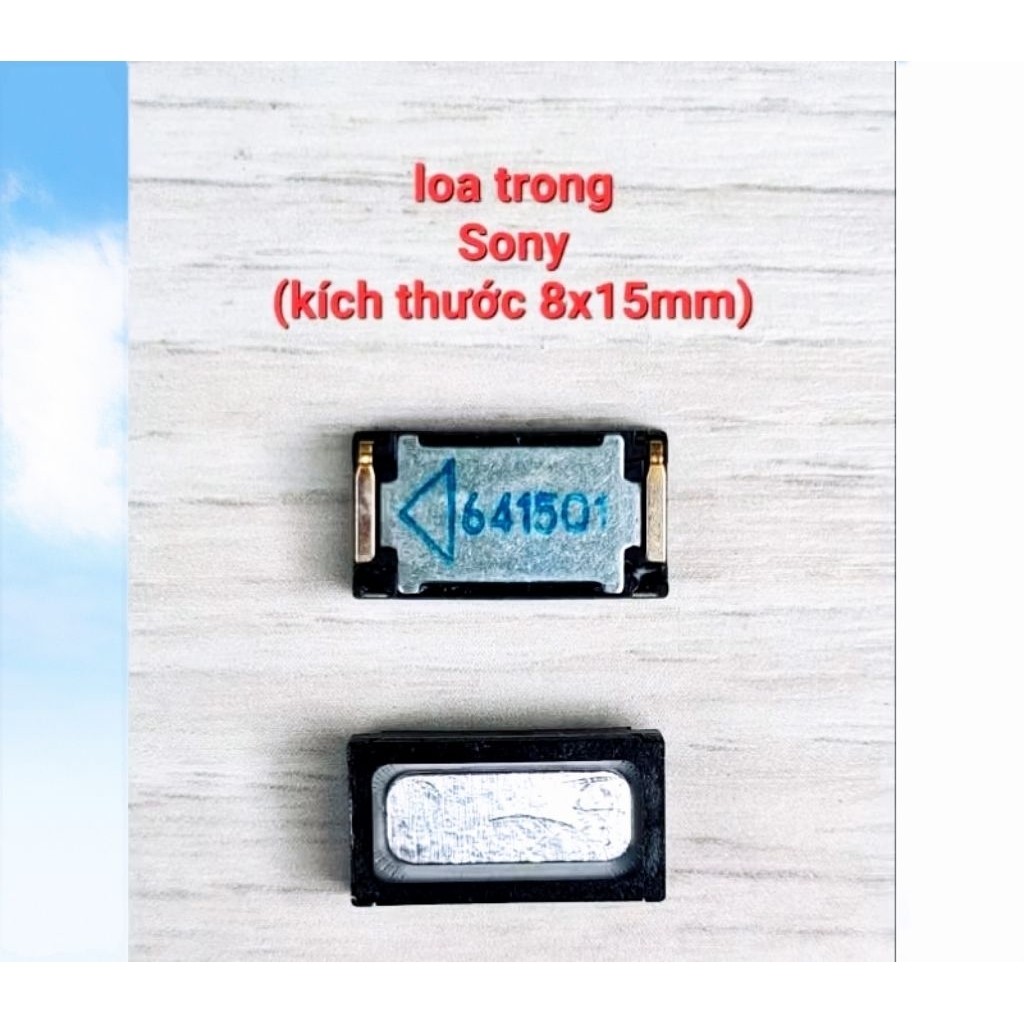 ลําโพงภายใน (8x15mm) Sony X,XZ,XZ Premium,XZs,XZ1,XZ1 Compact,XZ2,XZ2 Premium,Z5,Z5,Z5,Z5,Z5 Compact