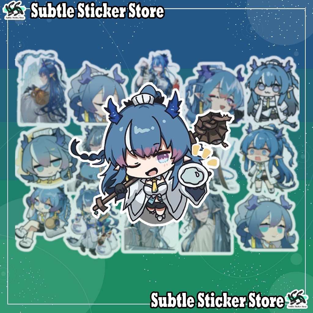 [Arknights] - ชุดสติ๊กเกอร์ 10/15 หลิง - เกม A9 สติ๊กเกอร์ตกแต่งกันน้ําและรอยขีดข่วนสุดสวย