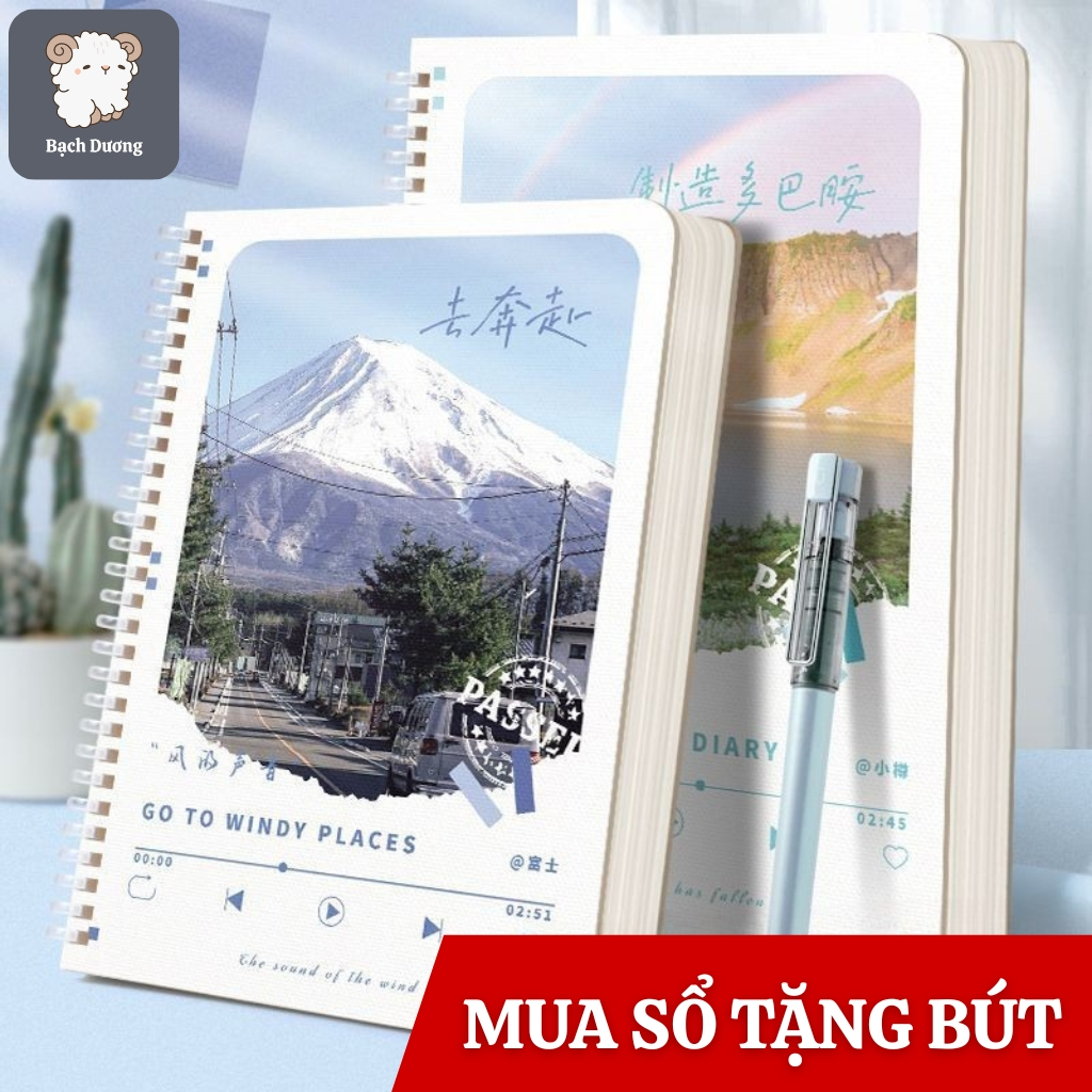 XO Dual Spring Notebook A5 B5 กระดาษซับแนวนอนป้องกันแสงสะท้อน 120 หน้า - สมุดบันทึกกระดูกสันหลังเกลี