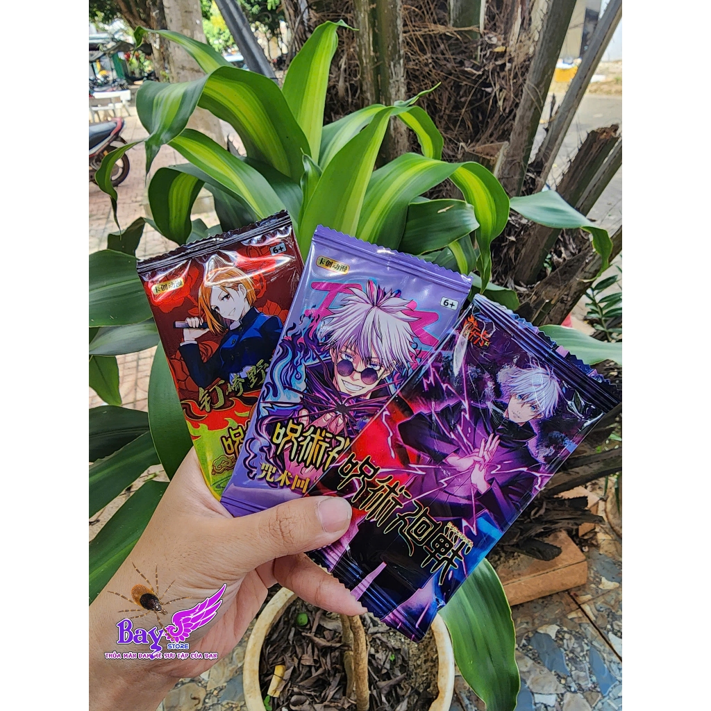 การ์ดสกุลอะนิเมะ Jujutsu Kaisen สุ่ม 1 แพ็ค - Baystore