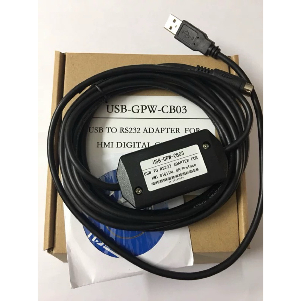 PROFACE สายการเขียนโปรแกรมหน้าจอสัมผัสอินเทอร์เฟซ USB-GPW-CB03 USB-GPW-CB02