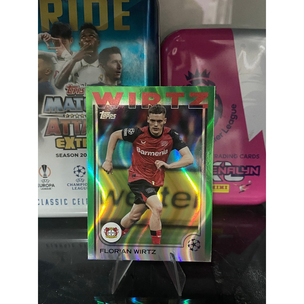 การ์ดผู้เล่น Florian Wirtz Green Flowrefractor