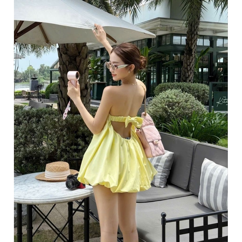 บราคัพยาวสุดหรูหลังโบว์