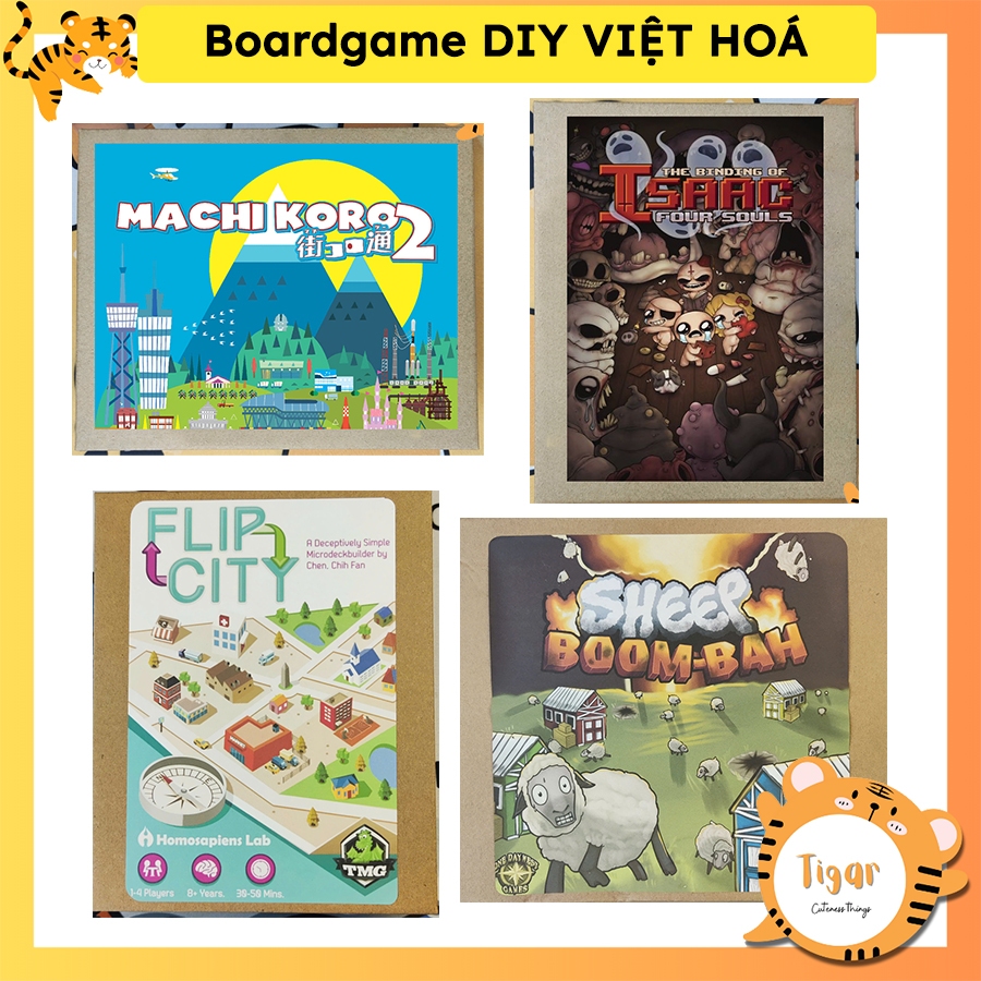 เกมกระดาน DIY เวียดนาม The Binding of Isaac: Four Souls, Looterz, Fantasy Realms