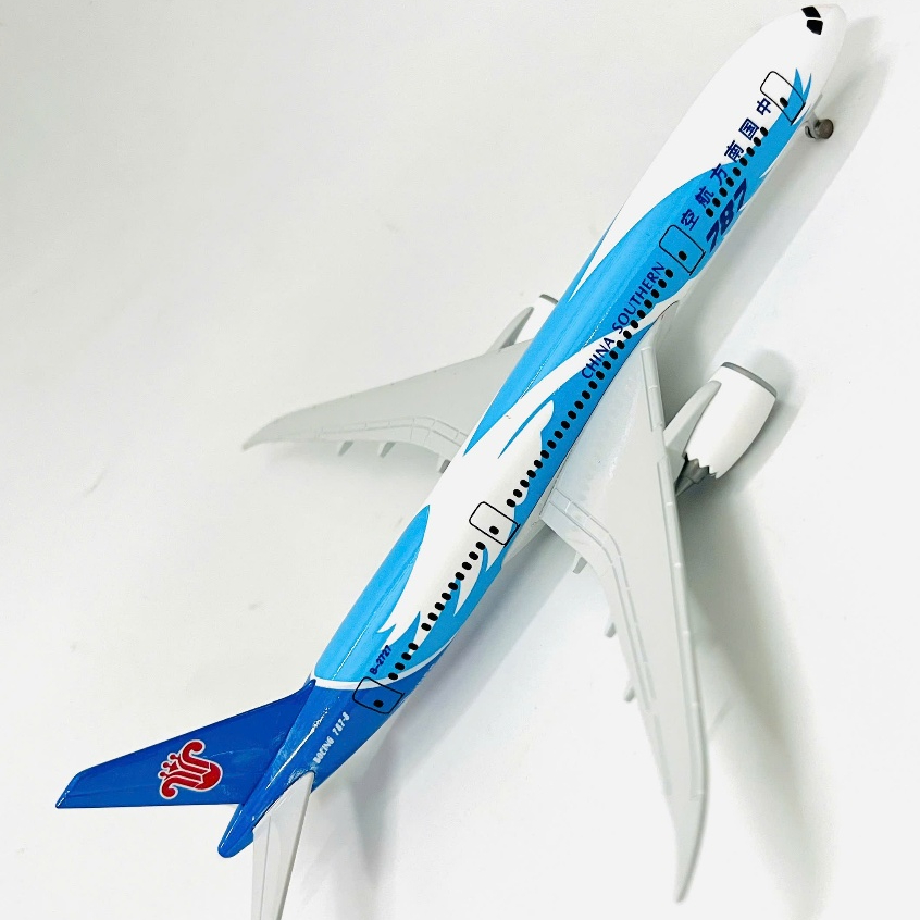 สุดสวย 1/400 Scale China Southern Boeing B787 Dreamliner เครื่องบินรุ่น | พร้อมฐานแสดงภาพ | คอลเลกชั