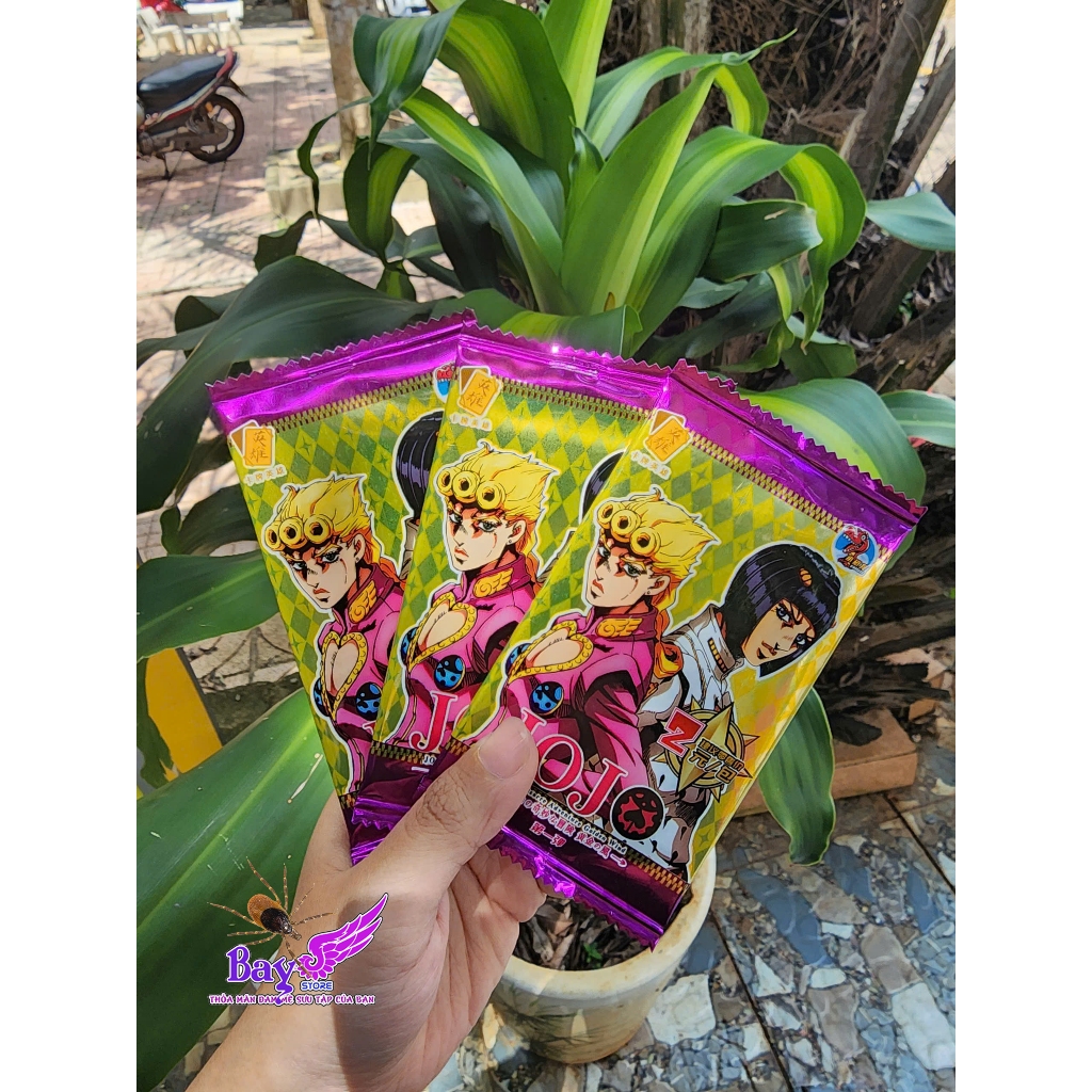 การ์ดขุดสุ่มอนิเมะ JOJO 1 แพ็คประเภท 2 - Baystore