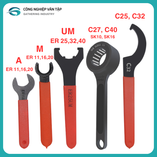 ประแจ ประแจ collet ประแจ C25, C32, ER11A, ER16A, ER20A, ER25UM, ER32UM