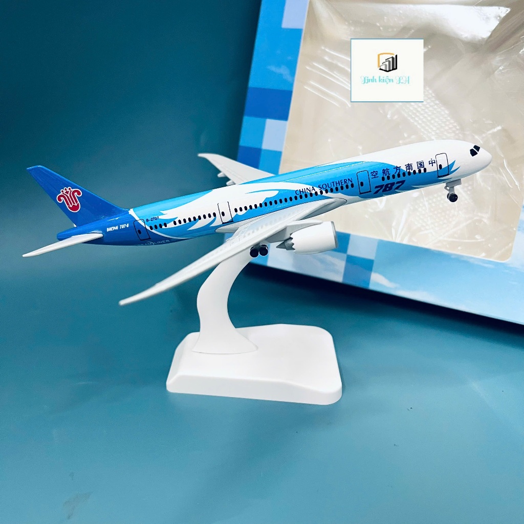 BOEING 787 Dreamliner จีน SOUTHERN Airlines จอแสดงผลรุ่นไอคอน WINGS DETAILS