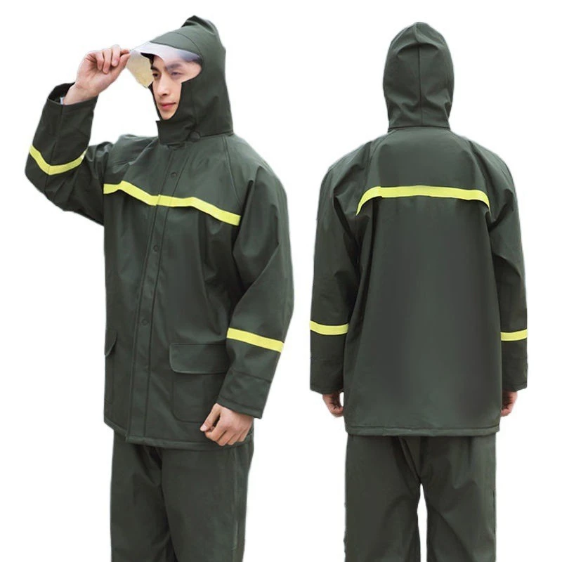 ชุดเสื้อกันฝนสะท้อนแสงสำหรับชายและหญิง thumbnail 5