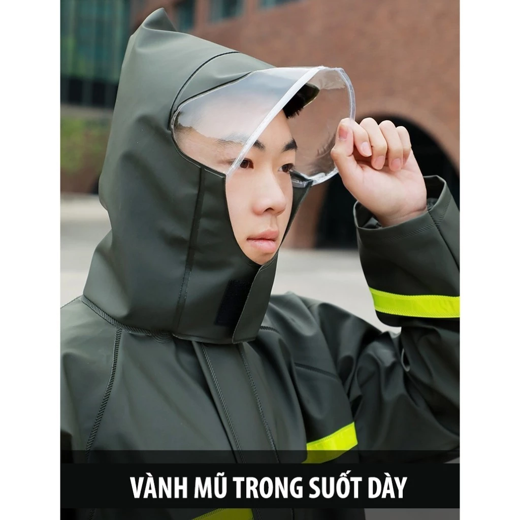 ชุดเสื้อกันฝนสะท้อนแสงสำหรับชายและหญิง thumbnail 6