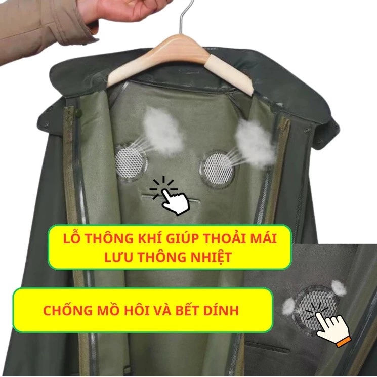 ชุดเสื้อกันฝนสะท้อนแสงสำหรับชายและหญิง thumbnail 7