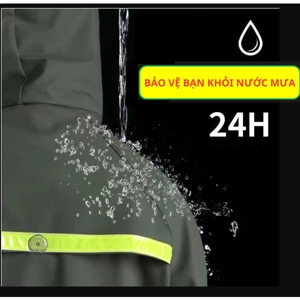 ชุดเสื้อกันฝนสะท้อนแสงสำหรับชายและหญิง thumbnail 8