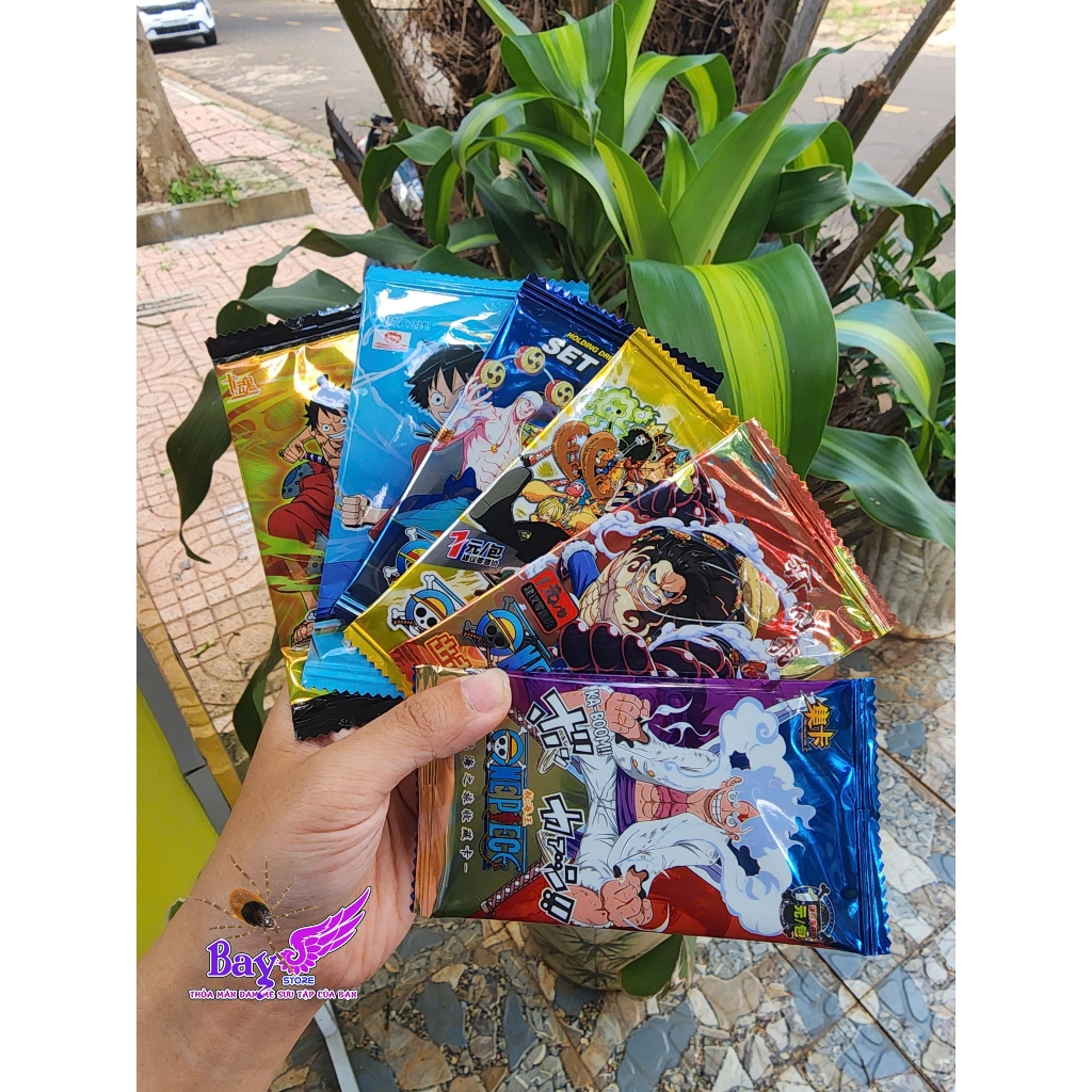 การ์ดประกาศข่าวสุ่มอะนิเมะ Onepiece 1 แพ็ค - Baystore