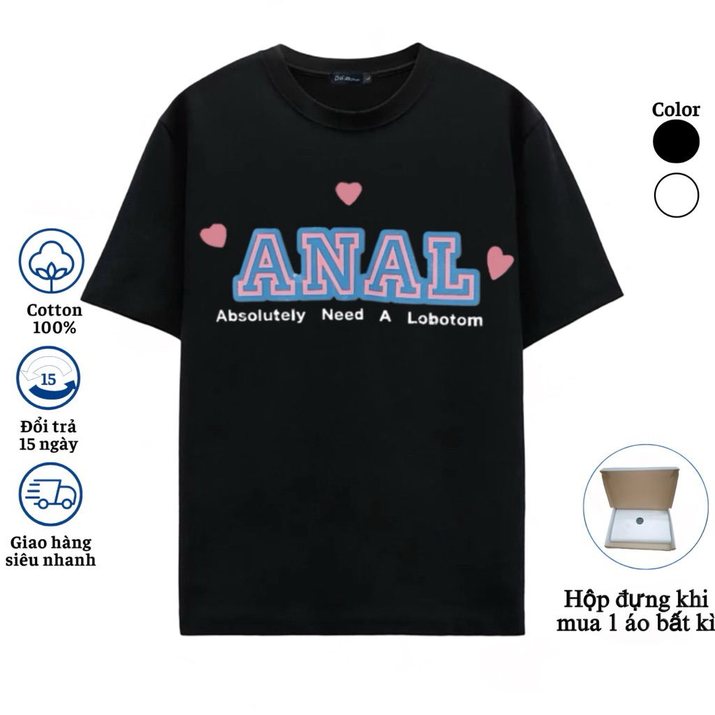 เสื้อยืด Local Brand Absolutely Need A Lobotom