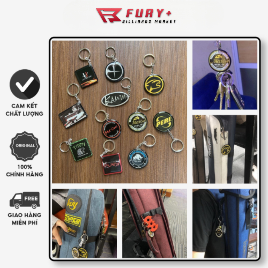 พวงกุญแจตกแต่งสําหรับบิลเลียด Predator, Mezz, Cuetec, Peri, Exceed,...