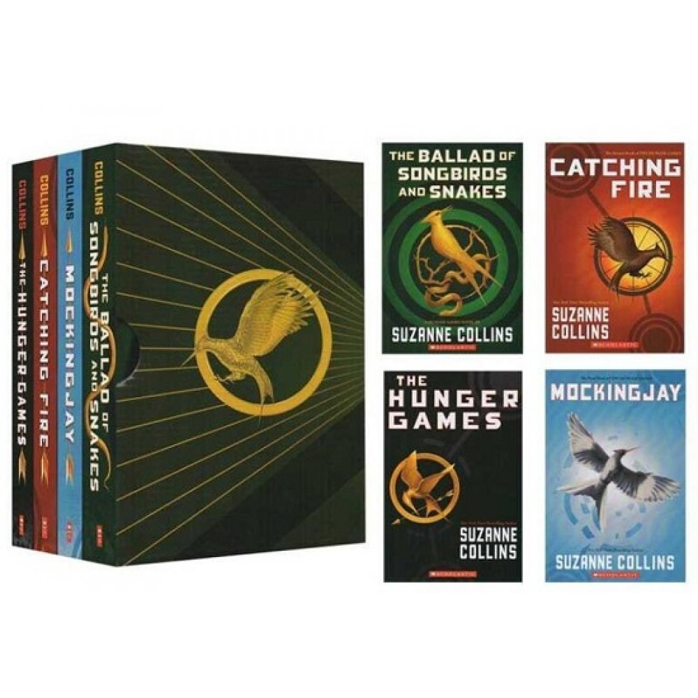 Book The Hunger Games series โดย Suzanne Collins - ASIA edition (The Garden of Books)