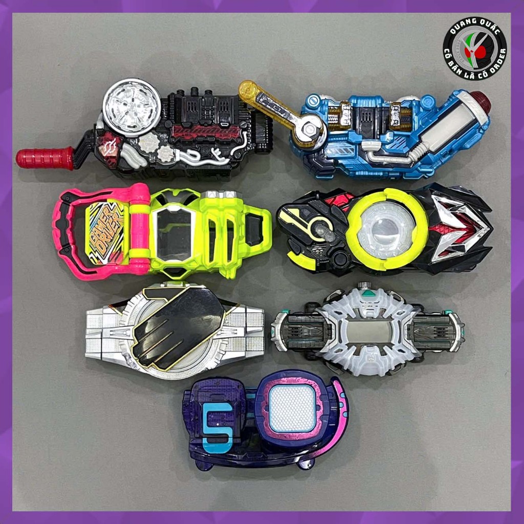 [READ DESCRIPTION CAREFULLY] ของเล่นแท้รุ่น DX Kamen Rider Driver - Decade Driver, OOO Driver.