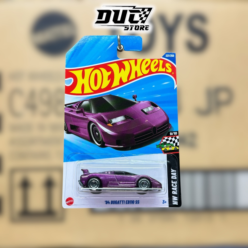 Ducstore รถโมเดล JBC45 Hot Wheels 94 Bugatti EB110 SS - STH L CASE 2025