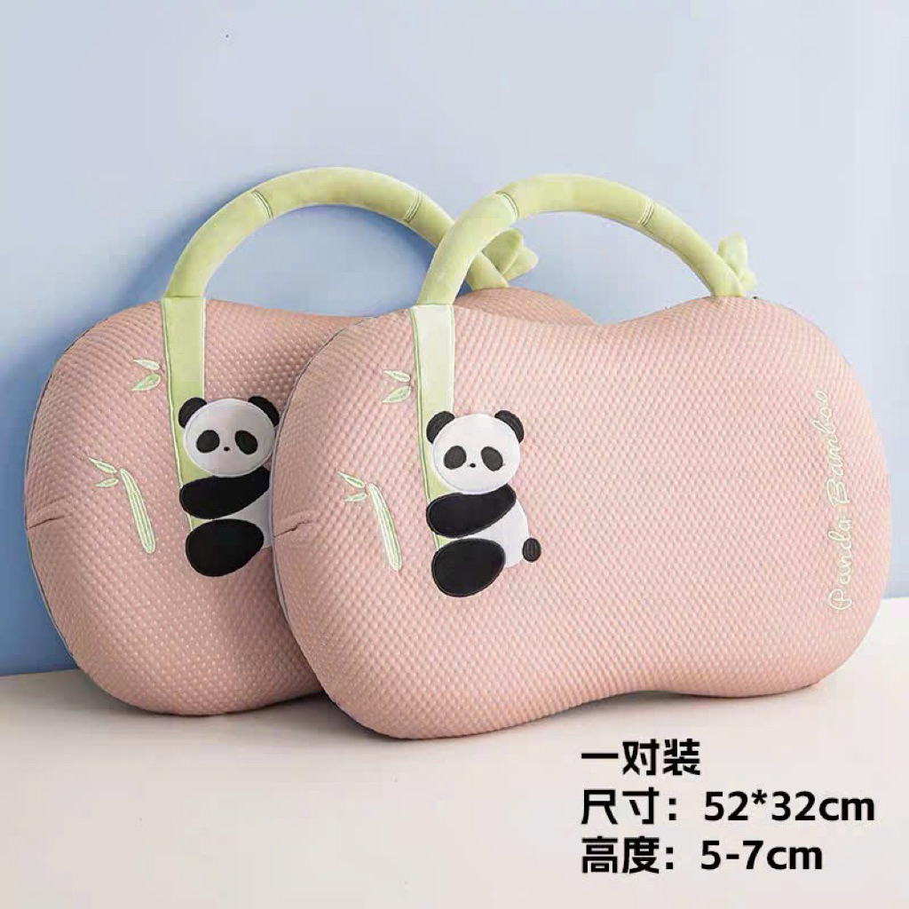 Mark Jacob Feather Premium Antibacteria Pillow – ผ้าไหมเย็นนุ่ม ปวดไหล่และคอ Breathable Nanogel 48x7