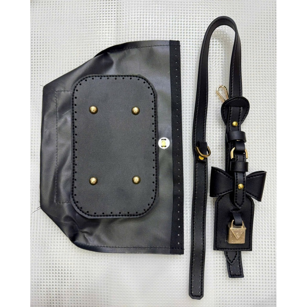 กระเป๋าหนัง PU Set ALWAYS FUN มีโบว์ (โบว์ LV) - รูปที่ 4