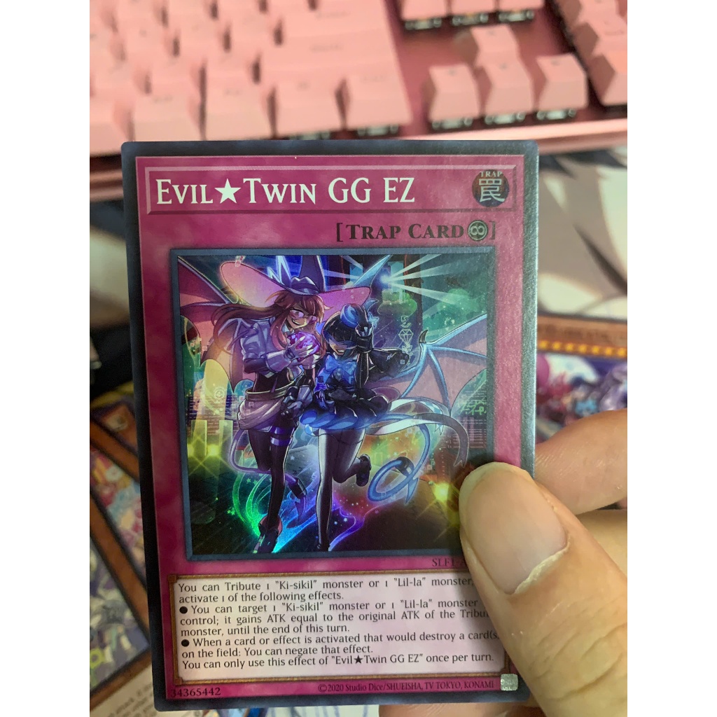 [ของแท้] YUGIOH EVIL TWIN GG EZ CARD - สุดยอดหายาก