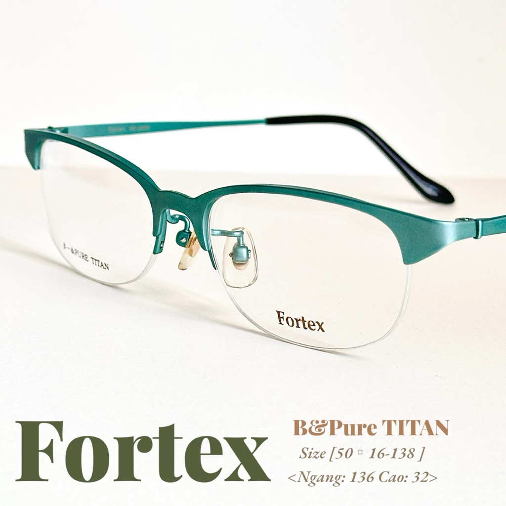 FORTEX Titan แว่นกรอบญี่ปุ่นทํา Sz135-136