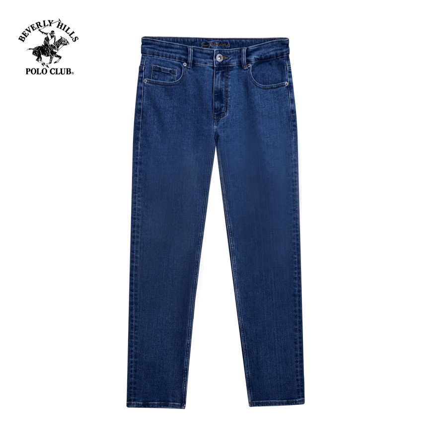 กางเกงยีนส์ผู้ชายทรงสลิมฟิต Beverly Hills Polo Club - QJSLW24V009