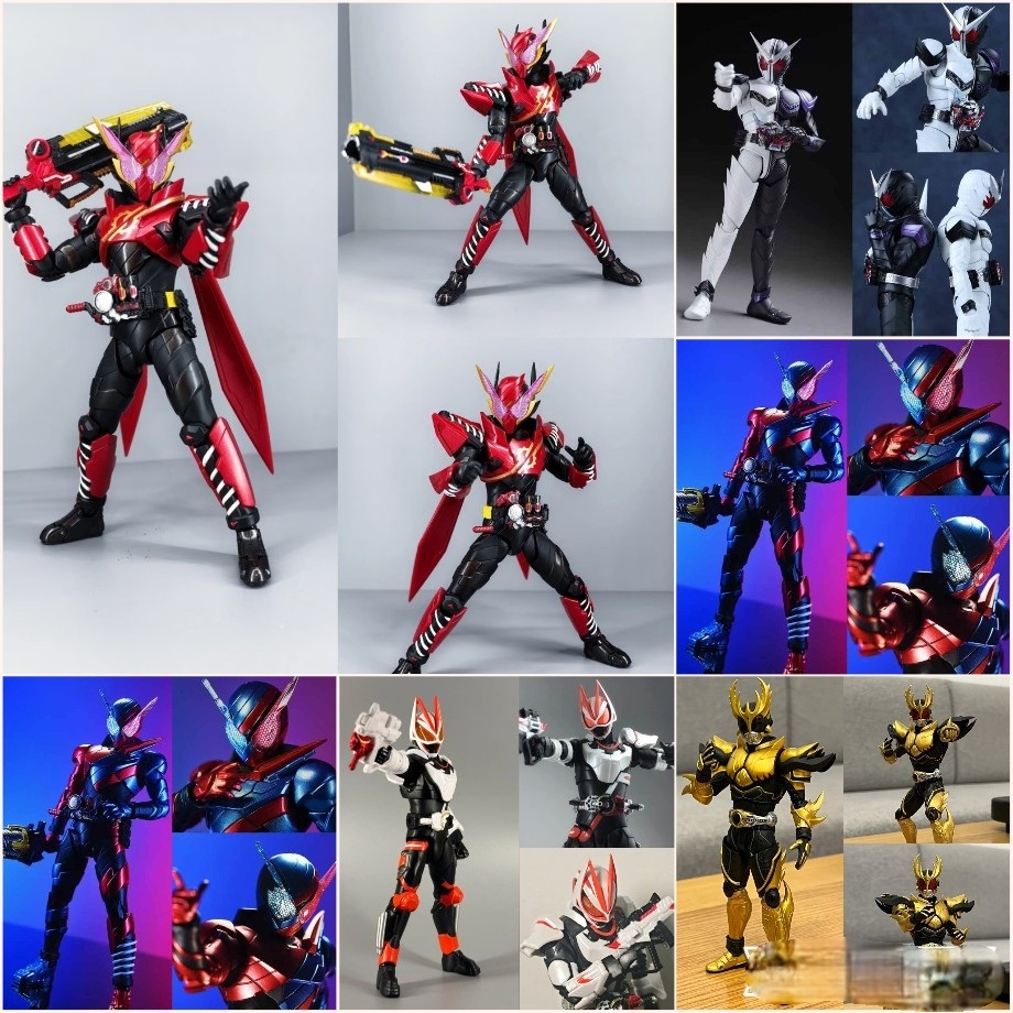 >10 Model 17cm FULLBOX [ hcm Express ][ Vu Tri Ba ] Joint model SHF Kamen Rider Kuuga kabuto Build W
