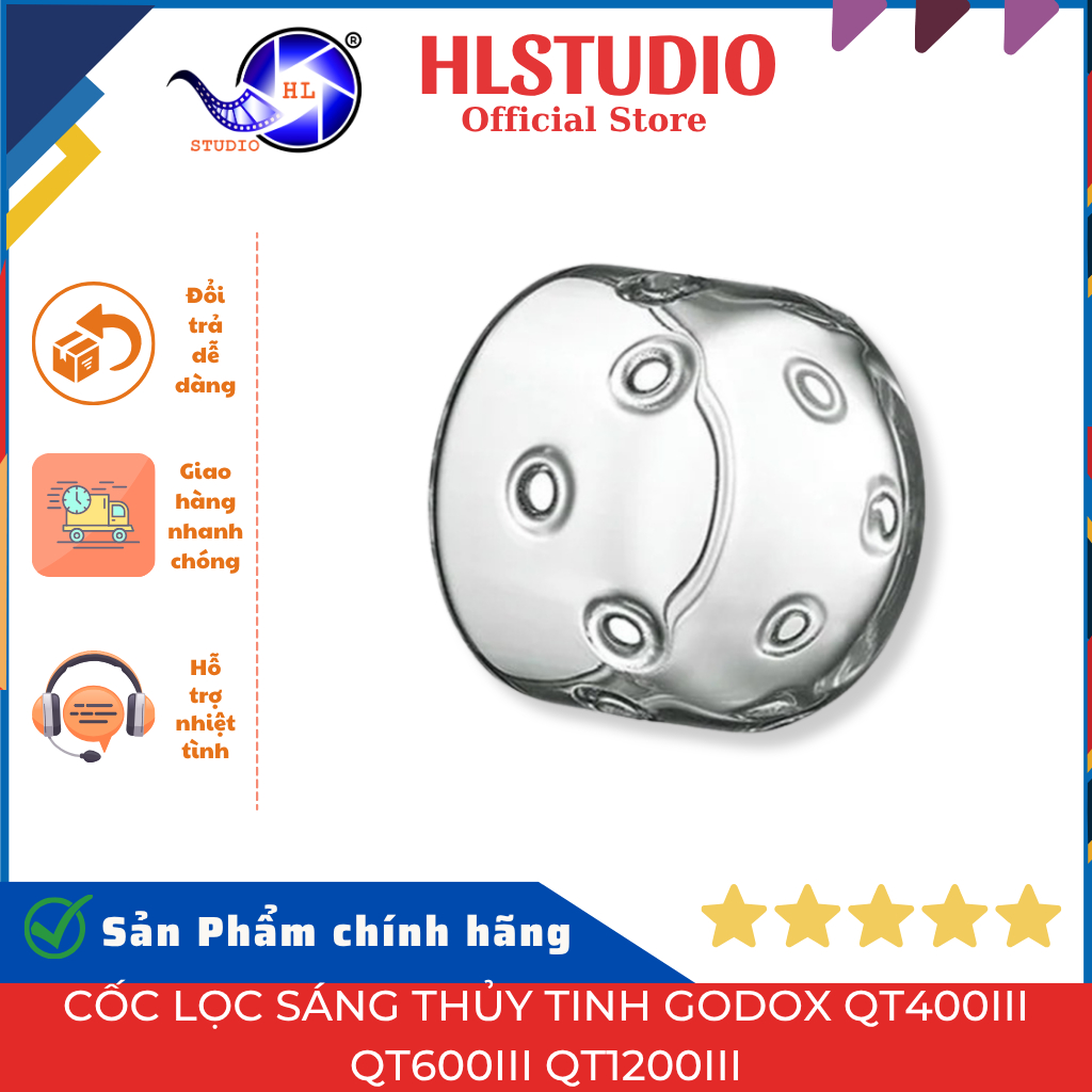 Godox QT400III QT600III QT1200III HL Studio Glass Light Filter