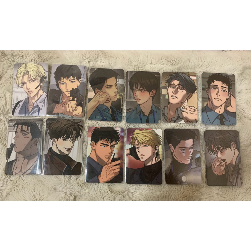 [READ DESCRIPTION] CARD BOYLOVE TOP BOT BOMTOON LEZHIN BACKLIGHT ของแท้ 100%