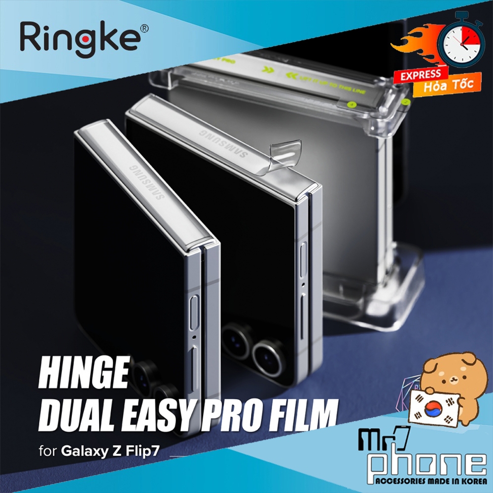 Galaxy Z Flip 7 Ringke HINGE DUAL EASY Pro FILM HINGE สติ๊กเกอร์